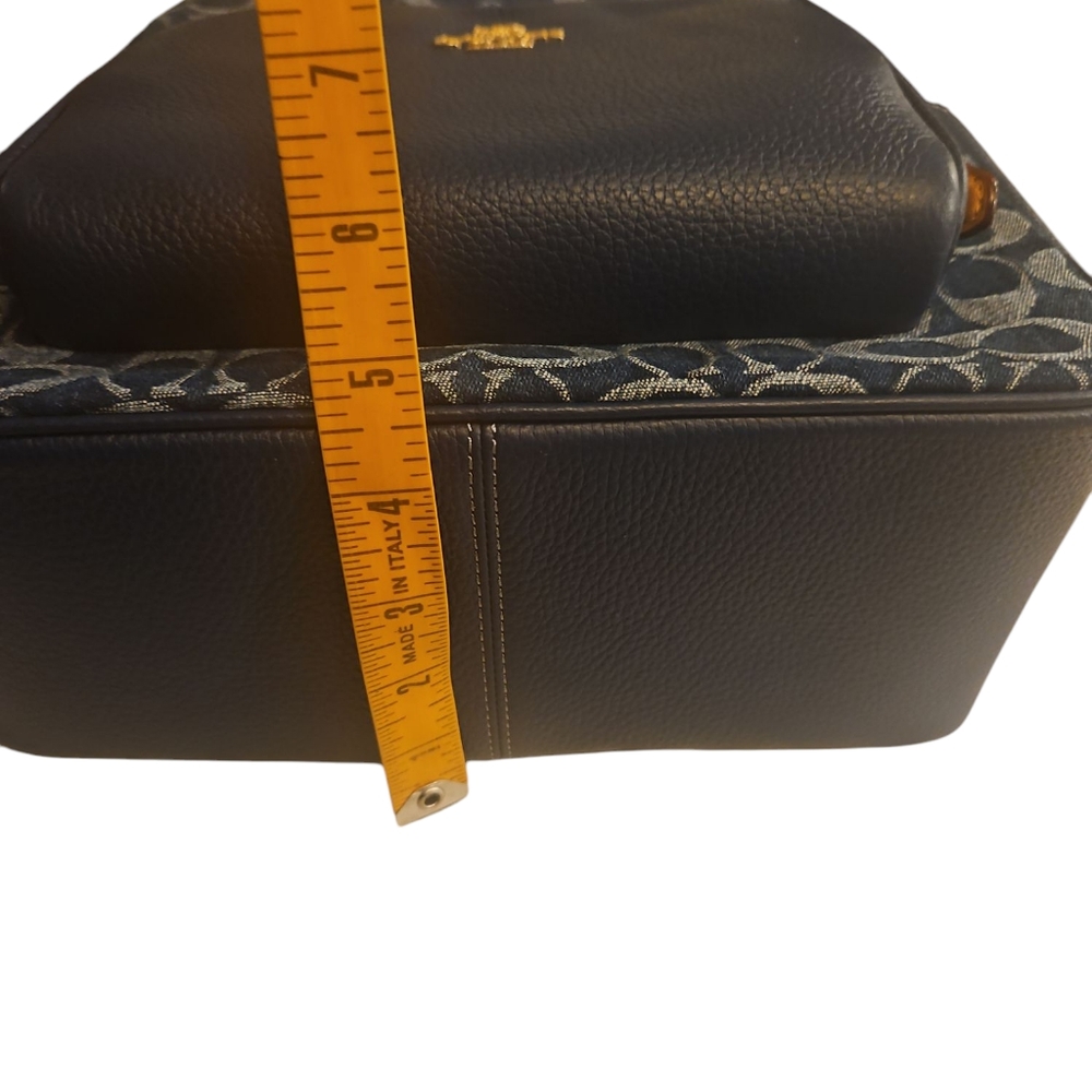 Coach Blue Spring 2025 Denim with Dust Bag - Retail $450 - NWT - SOLD OUT - Picture 13 of 14